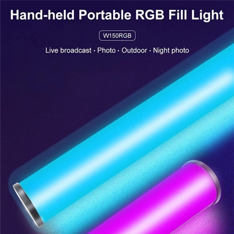 Vloglite W150RGB-I Handheld LED Light Bar/Photography Fill Light, Rechargeable, 150 LEDs - Image 4