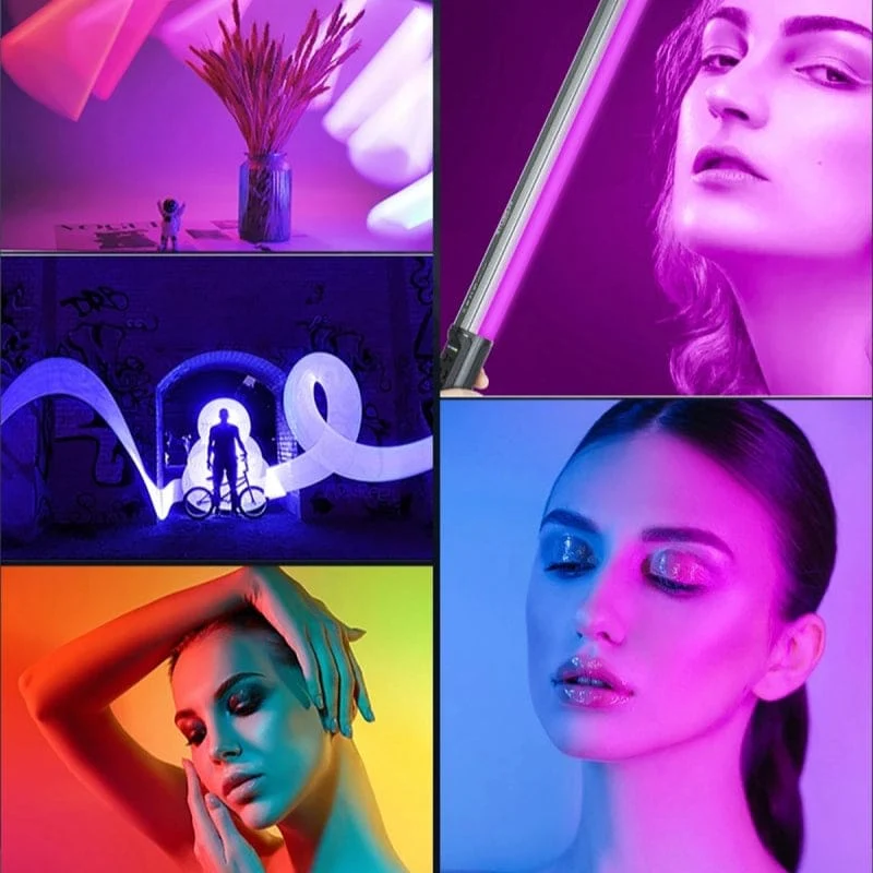 Vloglite W150RGB-I Handheld LED Light Bar/Photography Fill Light, Rechargeable, 150 LEDs - Image 5