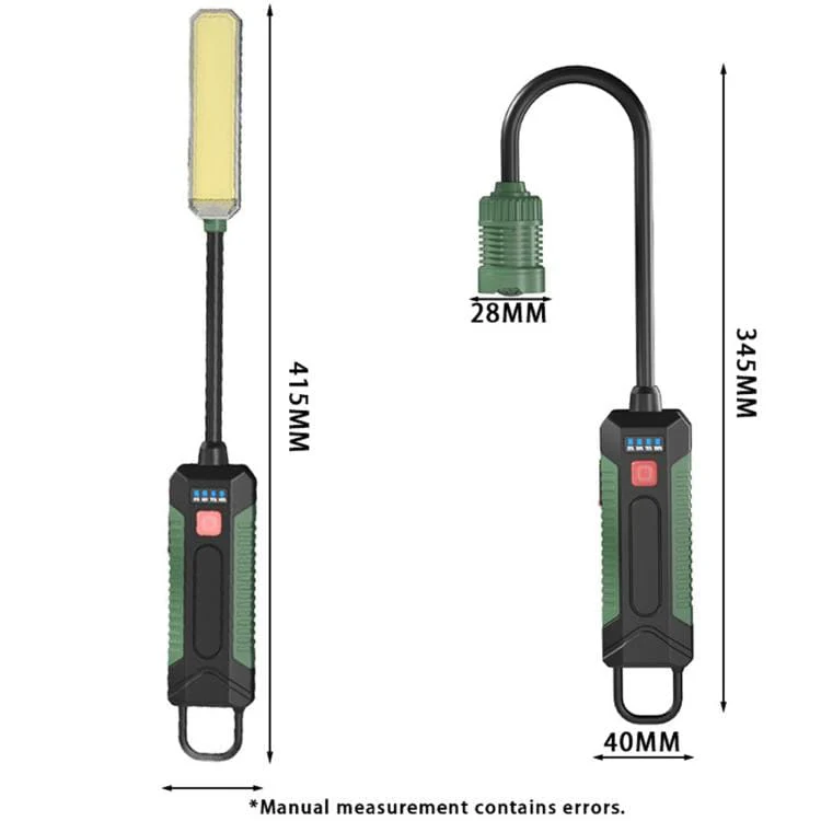 W07 Magnetic LED Work Light | Rechargeable 360-Degree Bendable Inspection Lamp - Image 10