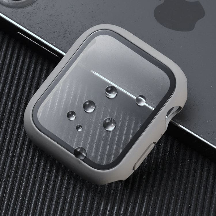 Apple Watch Series 1 / 2 / 3 42mm Watch Case Cover with Tempered Glass Screen Protector - Image 3