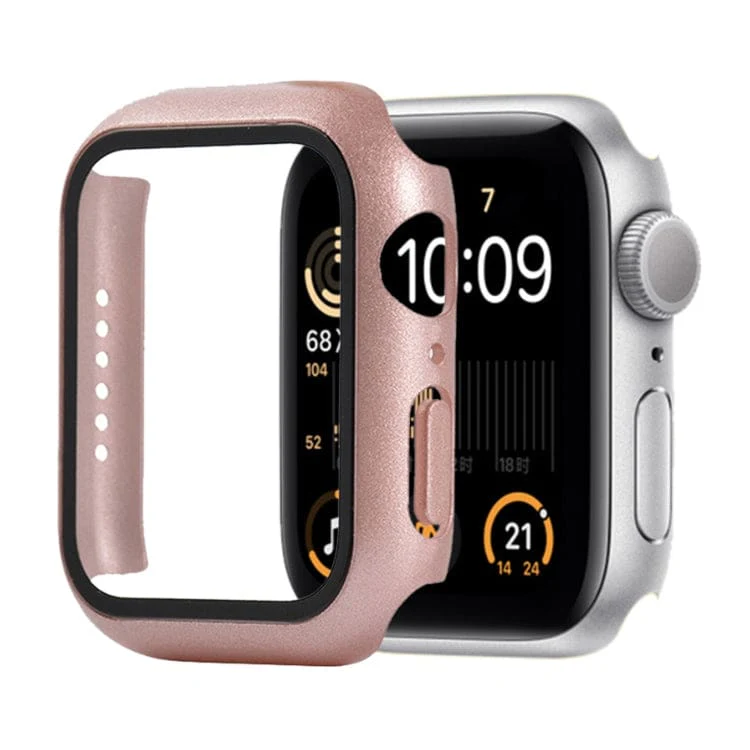 Apple Watch Series 4 / 5 / 6 / SE 44mm Watch Case Cover with Tempered Glass Screen Protector - Image 7