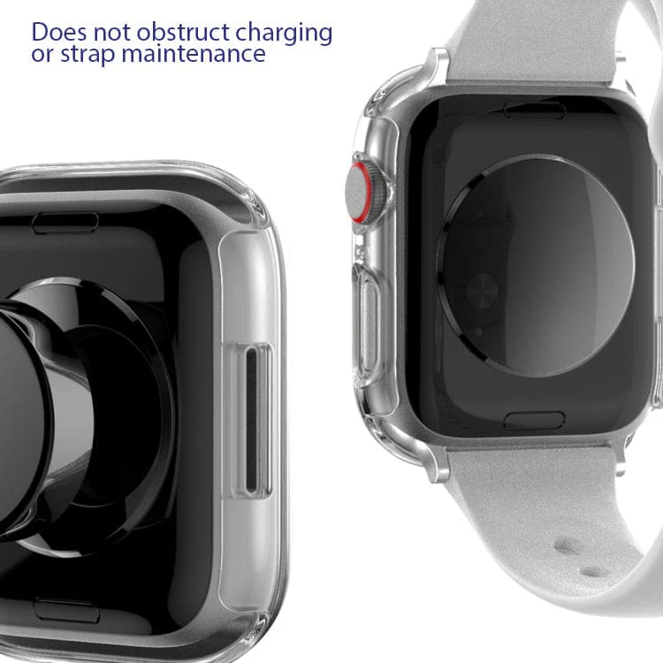 Apple Watch Series 7 / 8 / 9 45mm Cover with Tempered Glass Screen Protector - Image 5