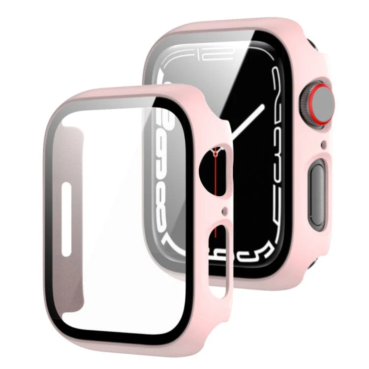 Apple Watch Series 7 / 8 / 9 45mm Cover with Tempered Glass Screen Protector - Image 7
