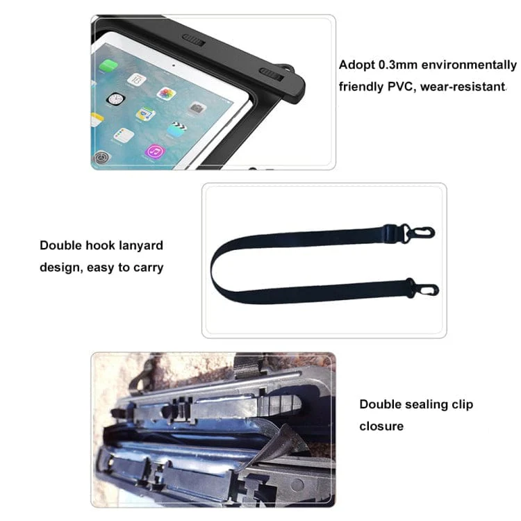 Waterproof Tablet Bag – IPX8 Rated, Fits Tablets Up to 12 Inches - Image 6