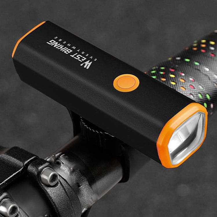 WEST BIKING High-Brightness Bicycle Front Light | Quick Release | Water Resistant Headlight
