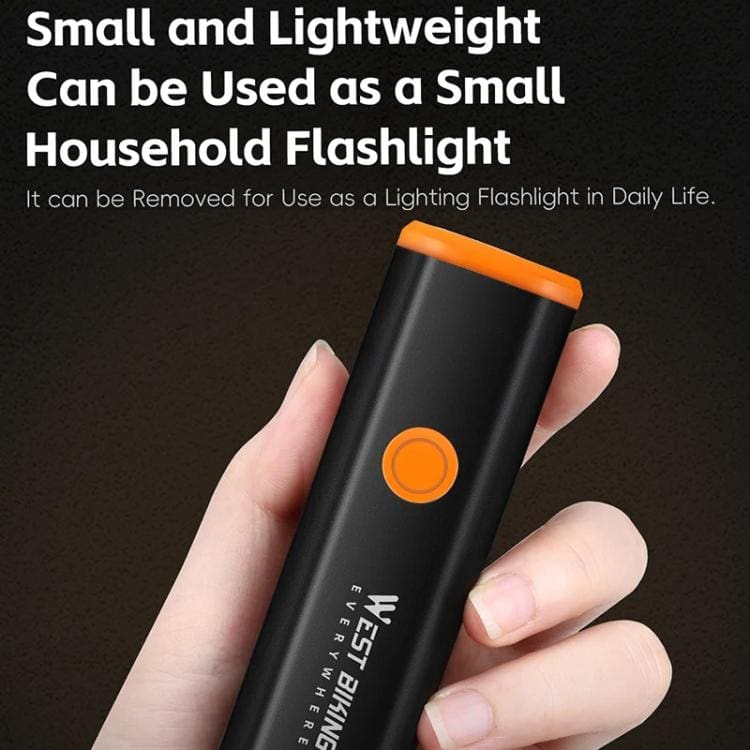 WEST BIKING High-Brightness Bicycle Front Light | Quick Release | Water Resistant Headlight - Image 9