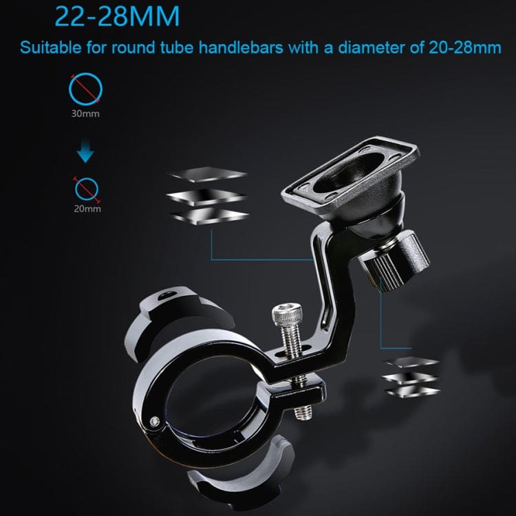 WILD MAN XT3S 360° Rotating Waterproof Bike Hard Shell Handlebar Case - Image 5
