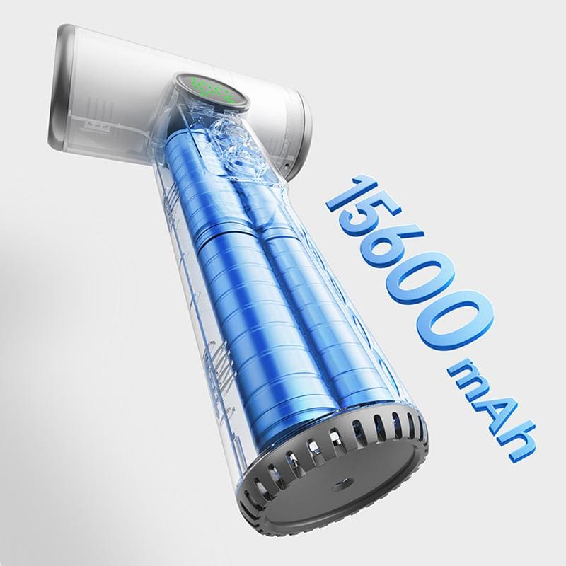 Cordless Hair Dryer With 30,000 RPM High-Speed Motor, Warm/Cold Air, 15600mAh Battery - Image 5
