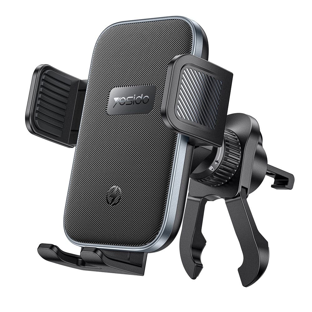 Yesido C318 15W Wireless Charging Mount | 15W Fast Charge Clamping Holder
