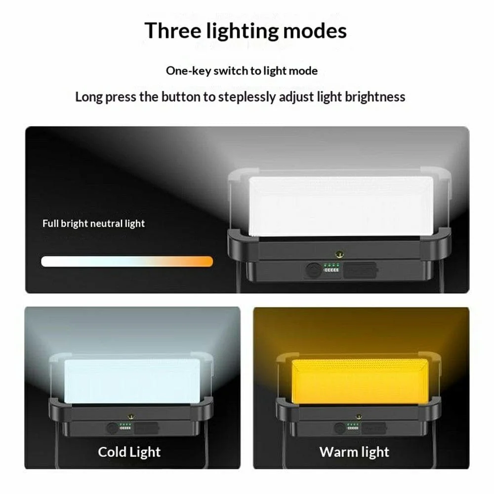 Yesido DH17 Ultra-Bright Site Worklight | 2-in-1 Outdoor Floodlight & 10,000mAh Power Bank - Image 7