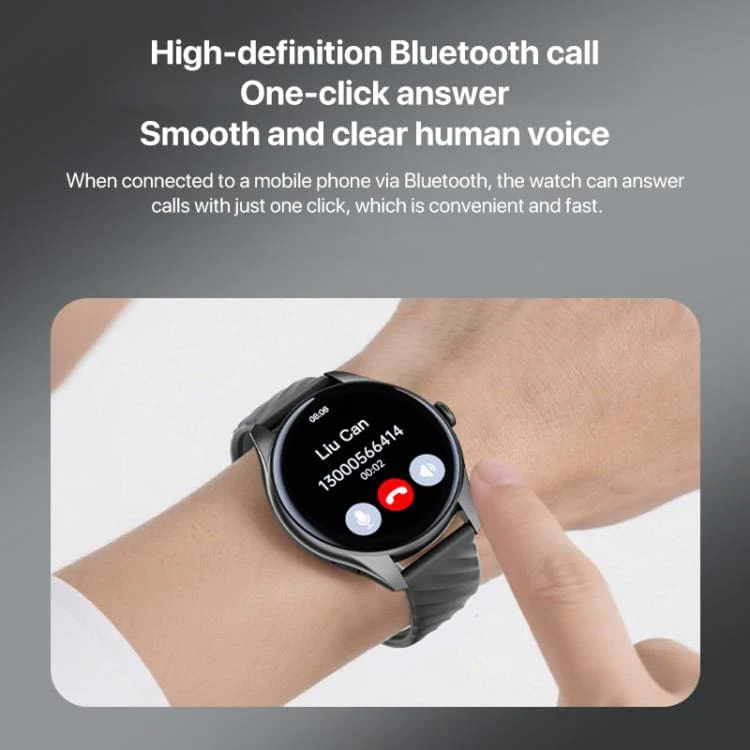 Yesido IO43 1.53" Smart Watch, Bluetooth Calling, Health Monitoring - Image 3