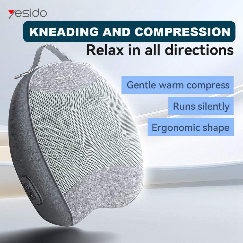Yesido MG15 Heat Compression Back Therapy Massage Machine, Rechargeable - Image 2