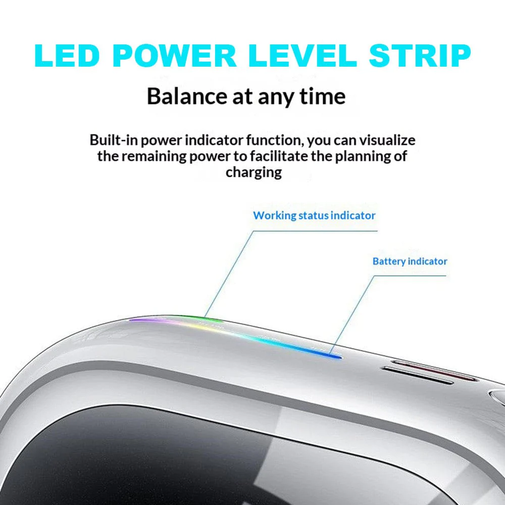 Yesido MH158 10,000mAh Power Bank with Built-in Cables | 20W PD Fast Charging Portable Charger - Image 2