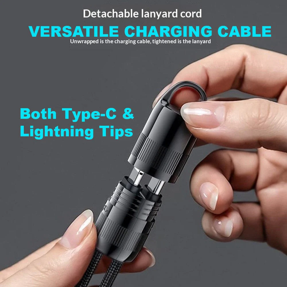 Yesido MH158 10,000mAh Power Bank with Built-in Cables | 20W PD Fast Charging Portable Charger - Image 3