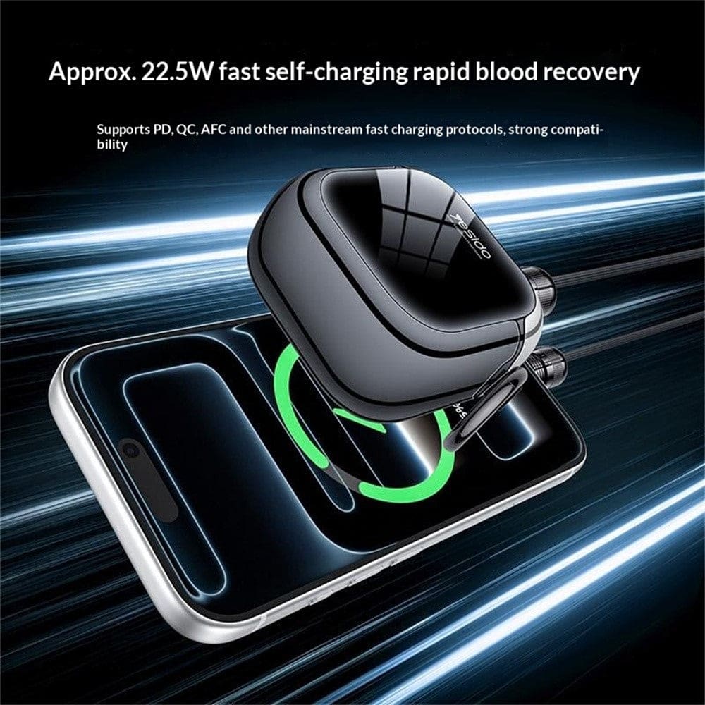 Yesido MH158 10,000mAh Power Bank with Built-in Cables | 20W PD Fast Charging Portable Charger - Image 8