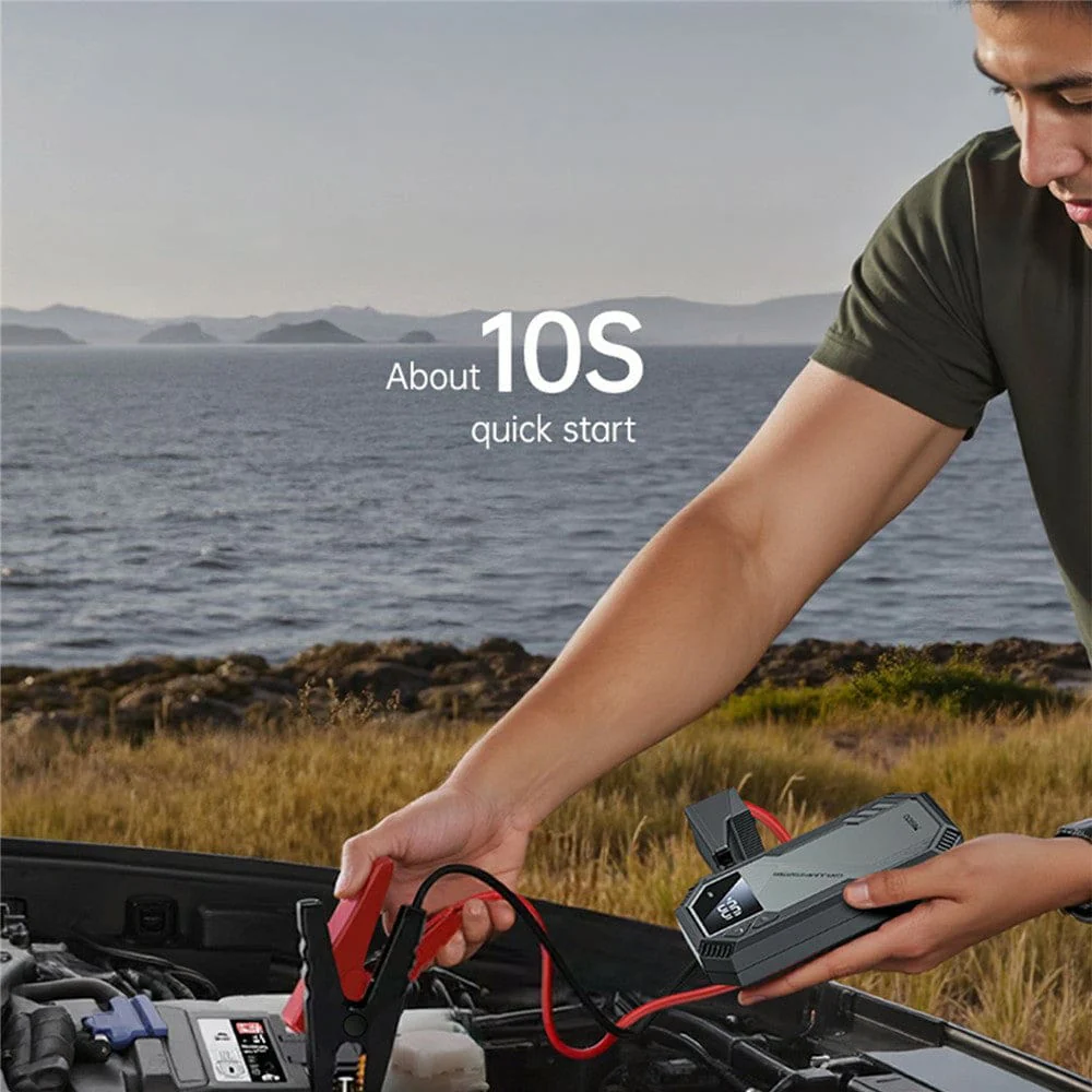 Yesido VC11 6000mAh Car Jump Starter Power Bank With LED Torch - Image 7