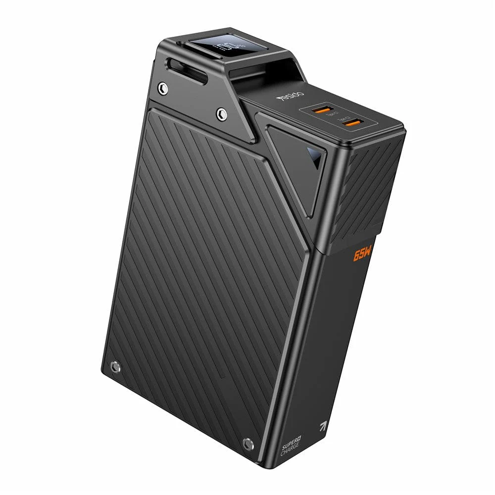 Yesido YP76 20000mAh 65W Fast Charging Power Bank with Lanyard
