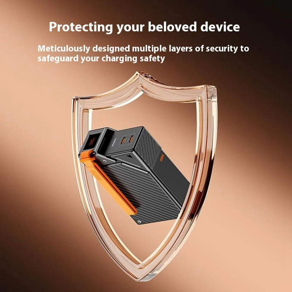 Yesido YP76 20000mAh 65W Fast Charging Power Bank with Lanyard - Image 4