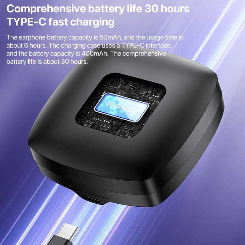 Yesido YSP19 Open-Ear BT 5.4 Sport Earphones, Secure Ear-Hook Fit, 6-Hour Playtime with 400mAh Charging Case - Image 10