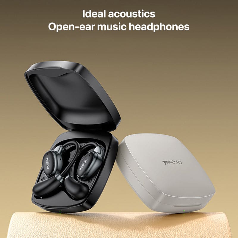 Yesido YSP19 Open-Ear BT 5.4 Sport Earphones, Secure Ear-Hook Fit, 6-Hour Playtime with 400mAh Charging Case - Image 3