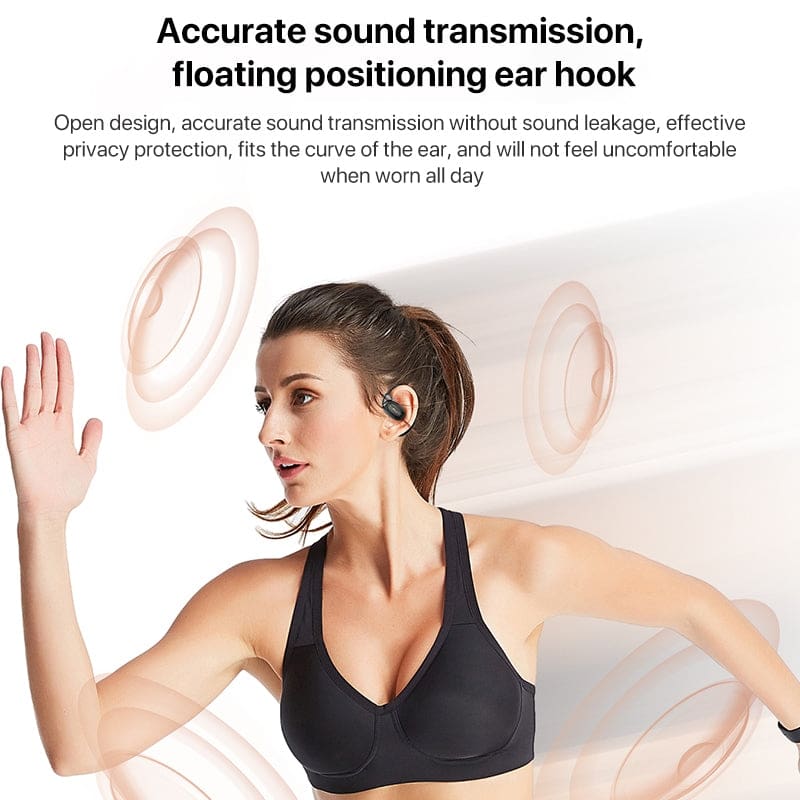 Yesido YSP19 Open-Ear BT 5.4 Sport Earphones, Secure Ear-Hook Fit, 6-Hour Playtime with 400mAh Charging Case - Image 6