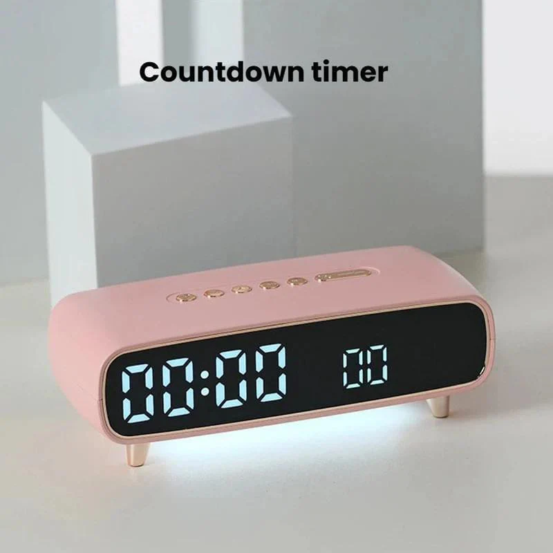 YX2819 Multi-Function LED Digital Alarm Clock with Intelligent Night Light and Dual Alarm System - Image 6