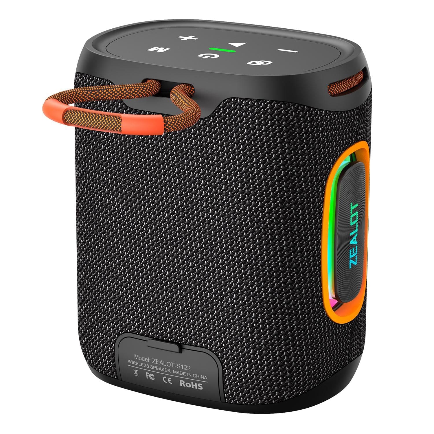 Zealot S122 25W Bluetooth Speaker, LED Lights, 6000mAh Rechargeable Battery - Image 14