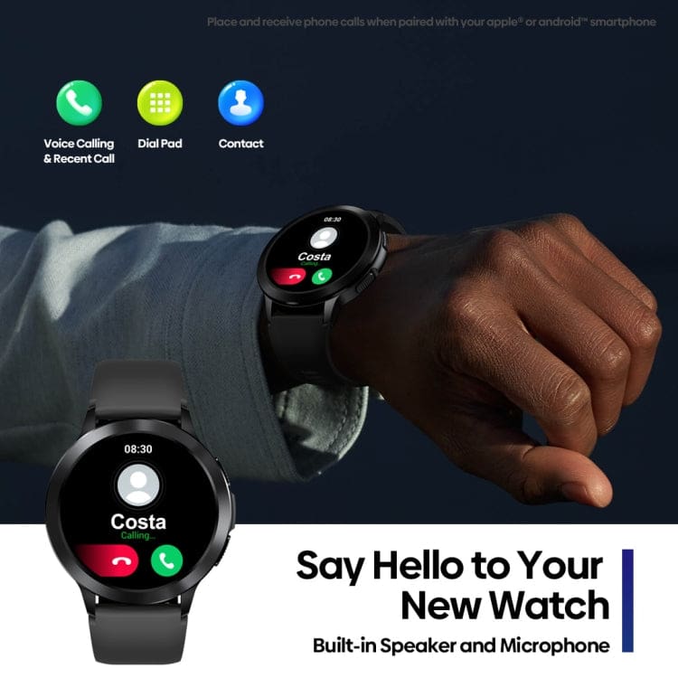 Zeblaze BTalk 2 Smart Watch, 1.3" AMOLED Display, BT Voice Calls, Sports Modes - Image 4