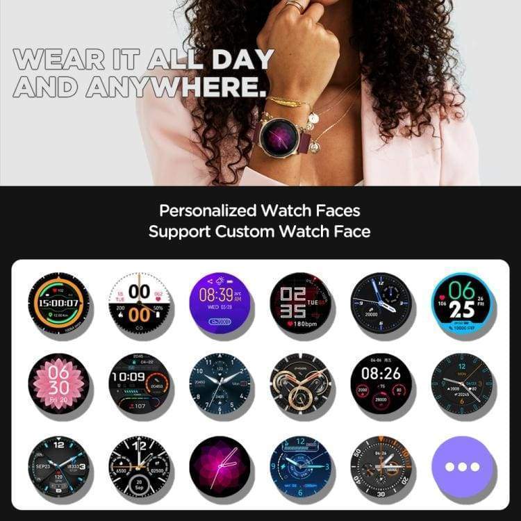 Zeblaze GTR 2 Smart Watch + Fitness Tracker, 1.28" Display, Sports Modes, Voice Calls, Speaker/Mic - Image 6