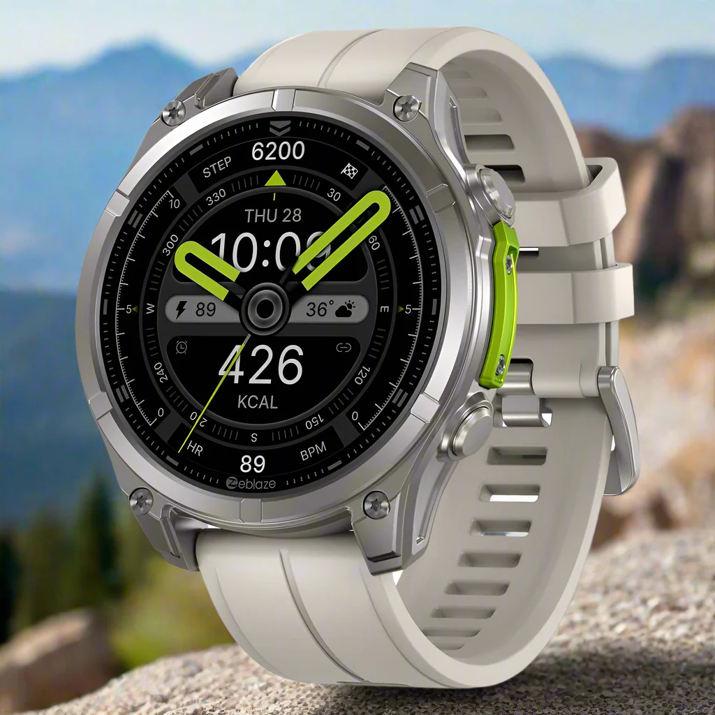 Zeblaze Vibe 8 Rugged Outdoor Smart Watch | 1.43" AMOLED |Built-in Flashlight | 5ATM | IP69K - Image 15
