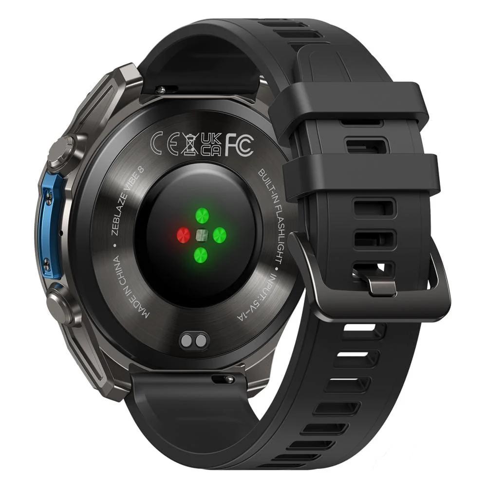 Zeblaze Vibe 8 Rugged Outdoor Smart Watch | 1.43" AMOLED |Built-in Flashlight | 5ATM | IP69K - Image 3